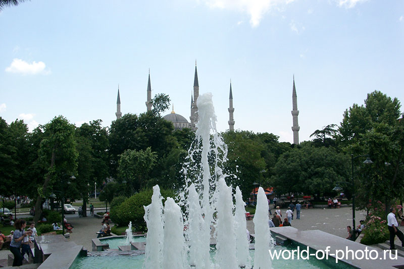 Достопримечательности Стамбула с фото Голубая мечеть